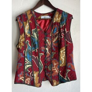 Women's Multicolor Quilted Vest